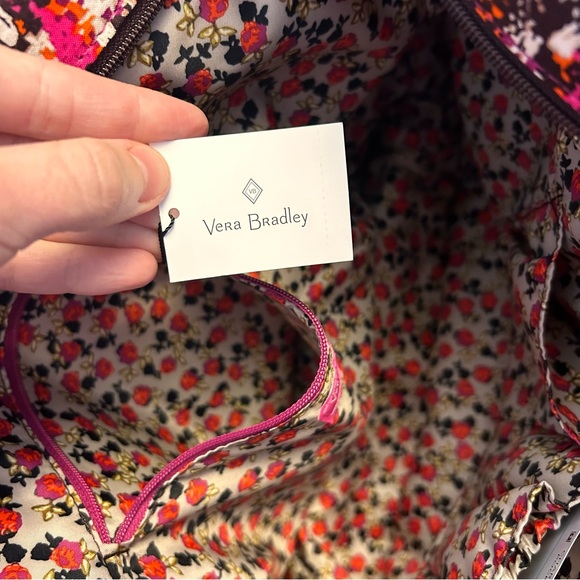 NWT Vera Bradley Hadley Tote in Houndstooth / Tweed - Picture 9 of 16